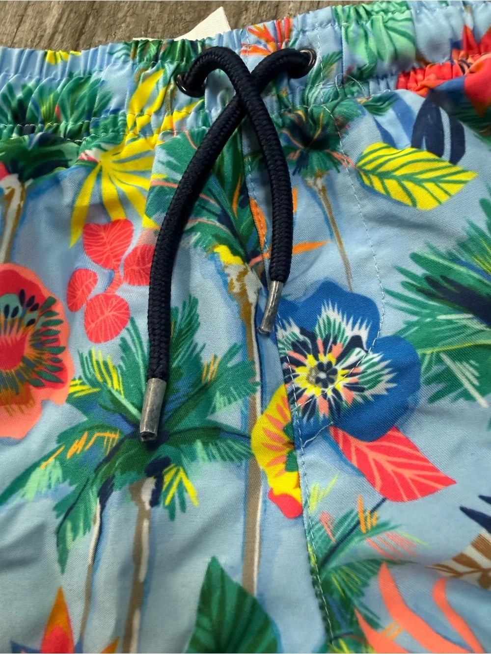 Mayoral Toddler Tropical Jungle Print Swim Shorts Trunks - 3T